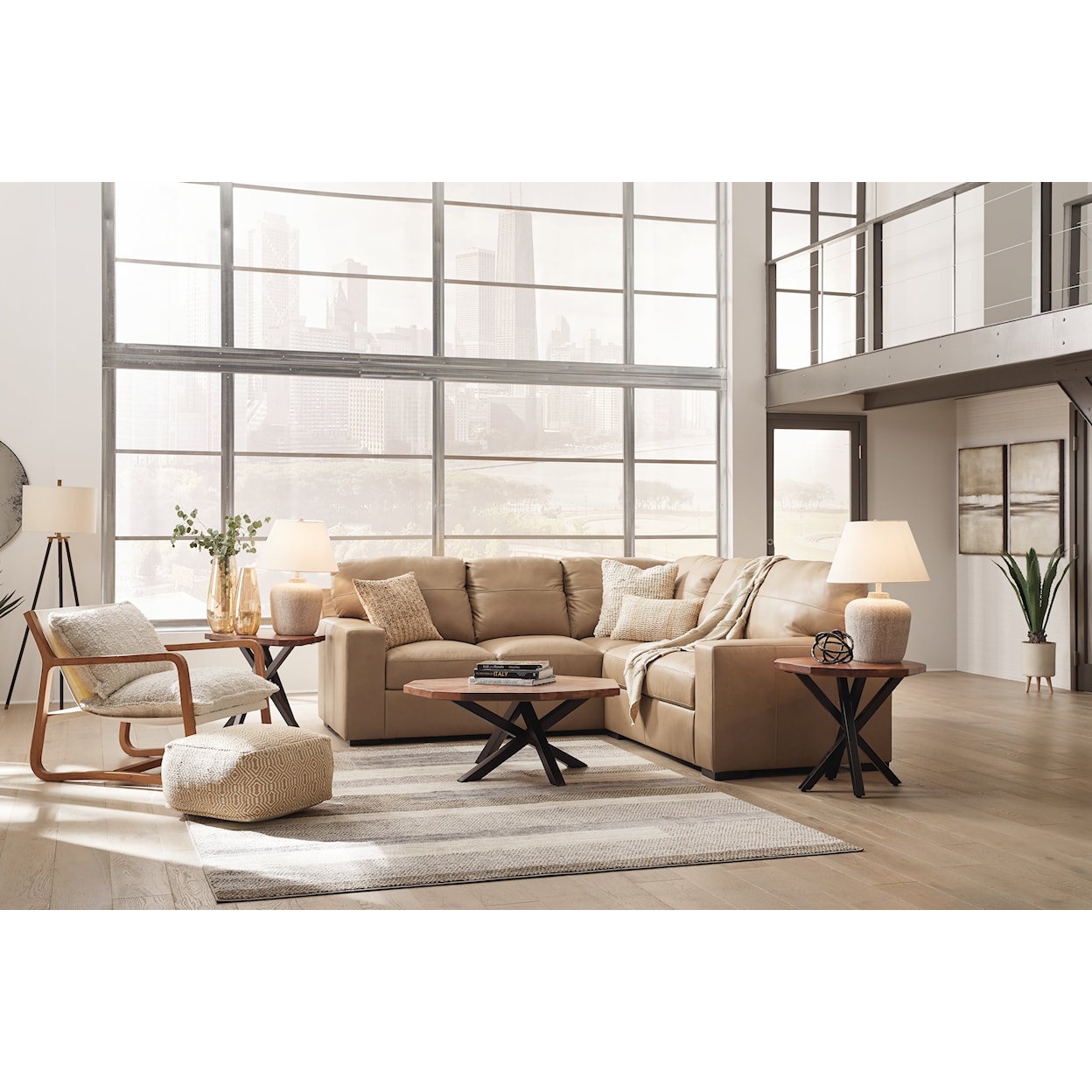 Ashley Furniture Signature Design Bandon 2-Piece Sectional
