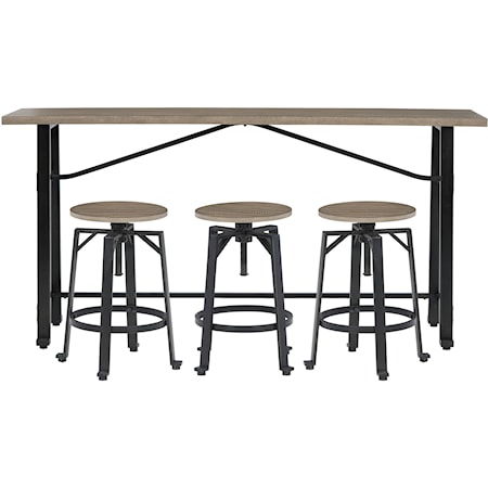 4-Piece Counter Table Set