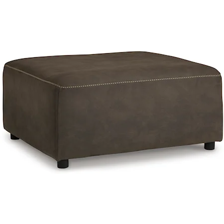 Oversized Accent Ottoman