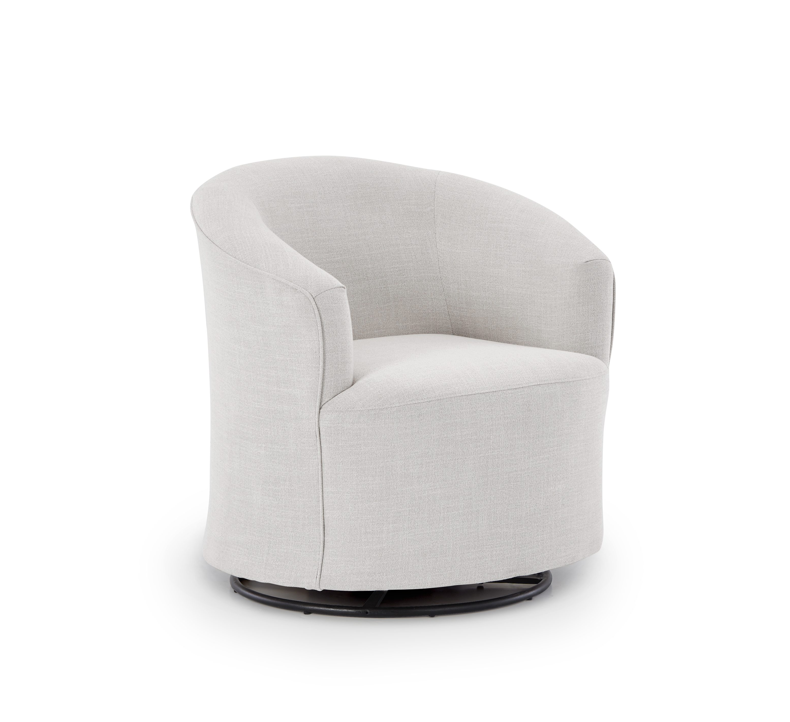 Bravo Furniture Kahlari 2287 20997 Modern Swivel Glider Tub Chair