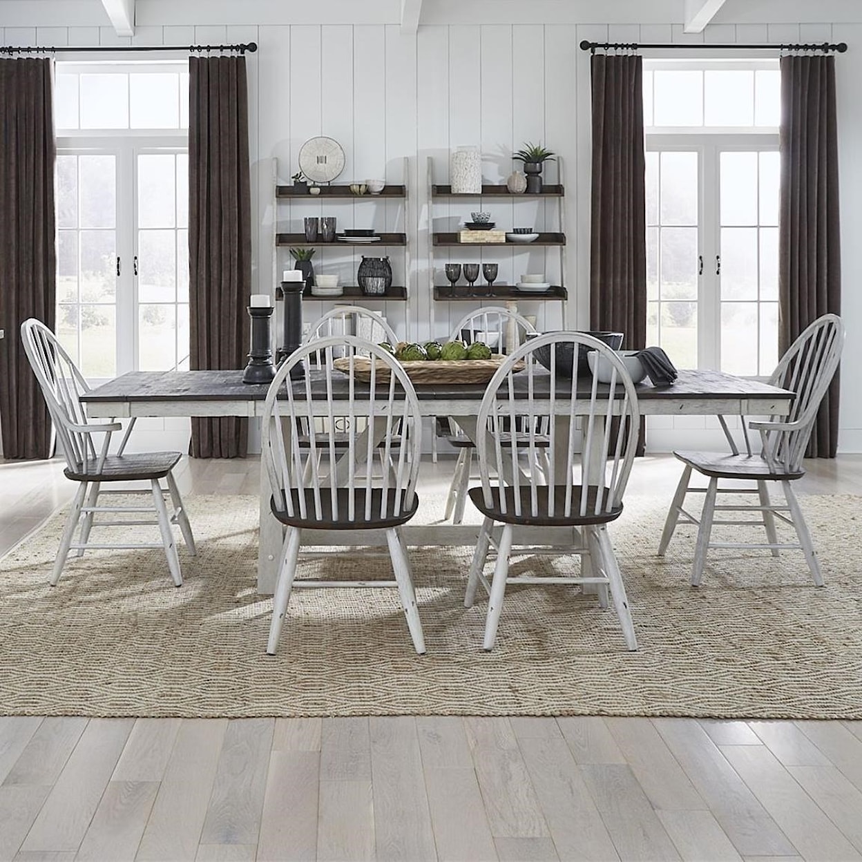 Liberty Furniture Farmhouse Optional 7-Piece Dining Set