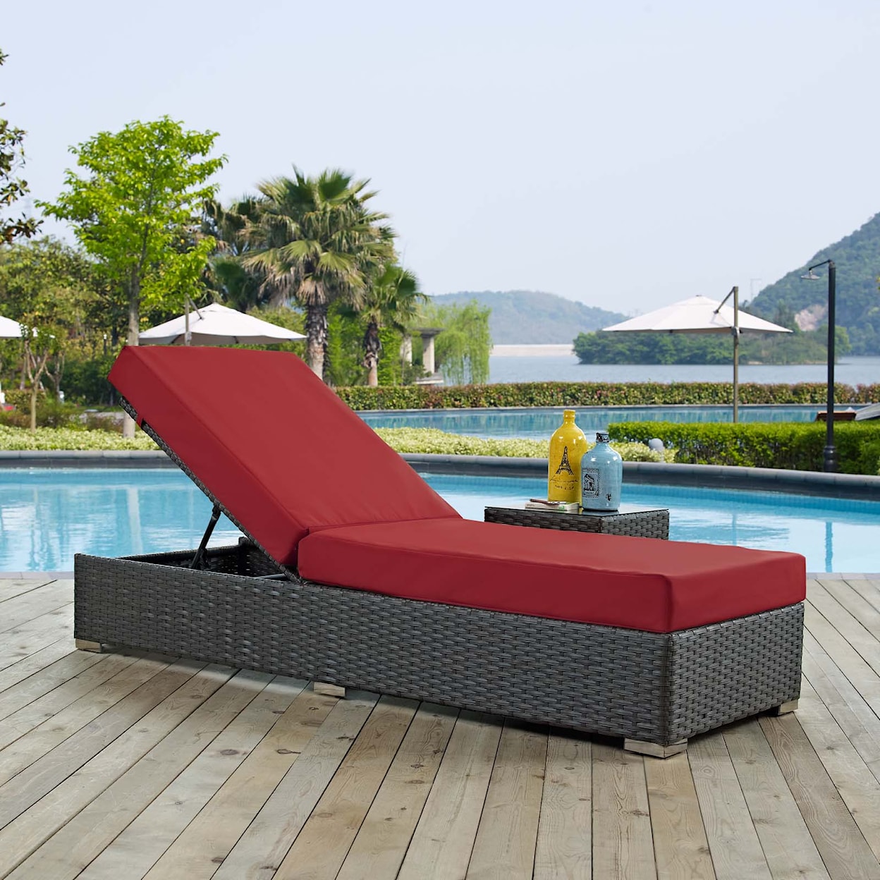 Modway Sojourn Outdoor Chaise Lounge