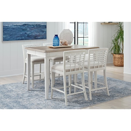 5-Piece Counter Height Dining Set