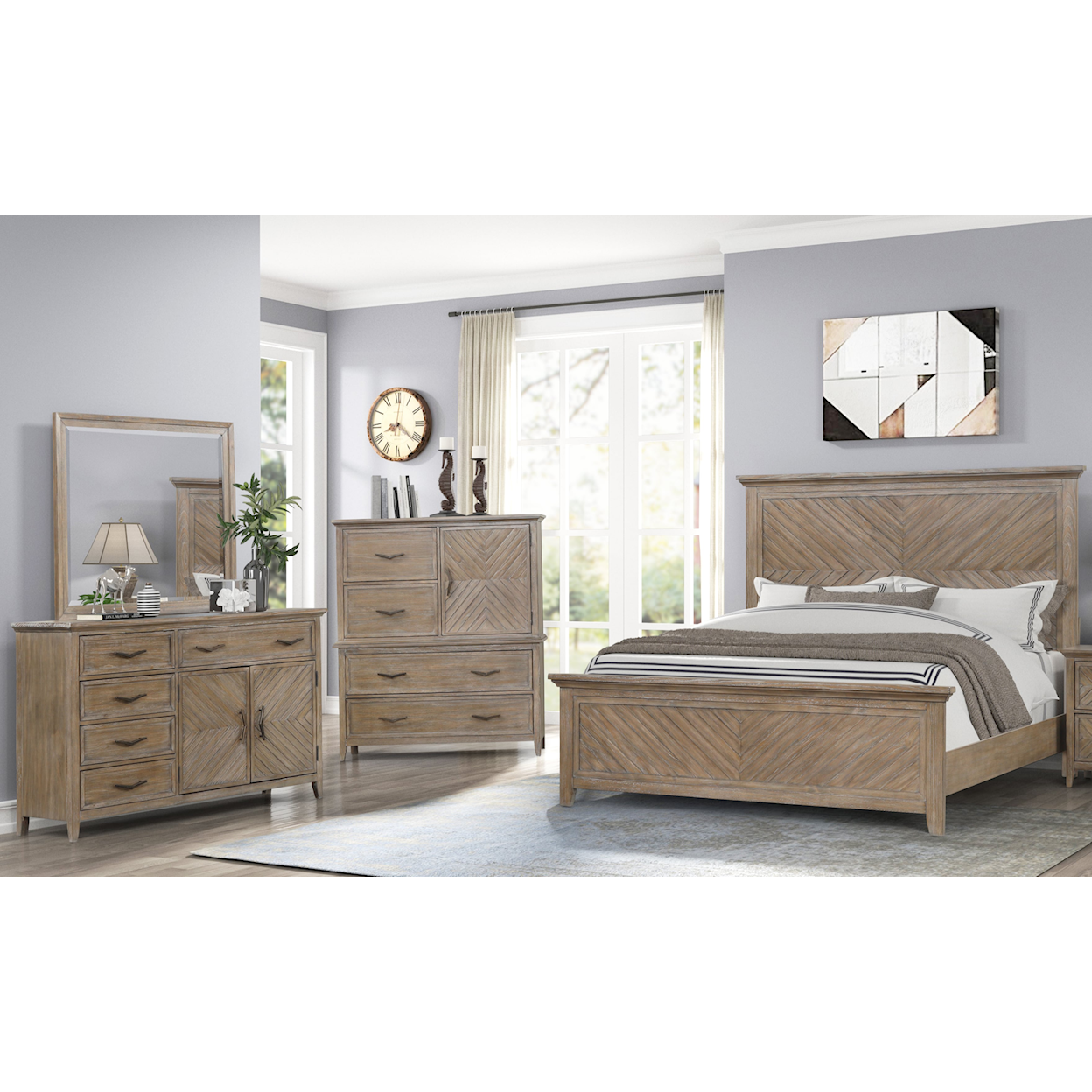 New Classic Furniture Tybee 4-Piece Bedroom Set