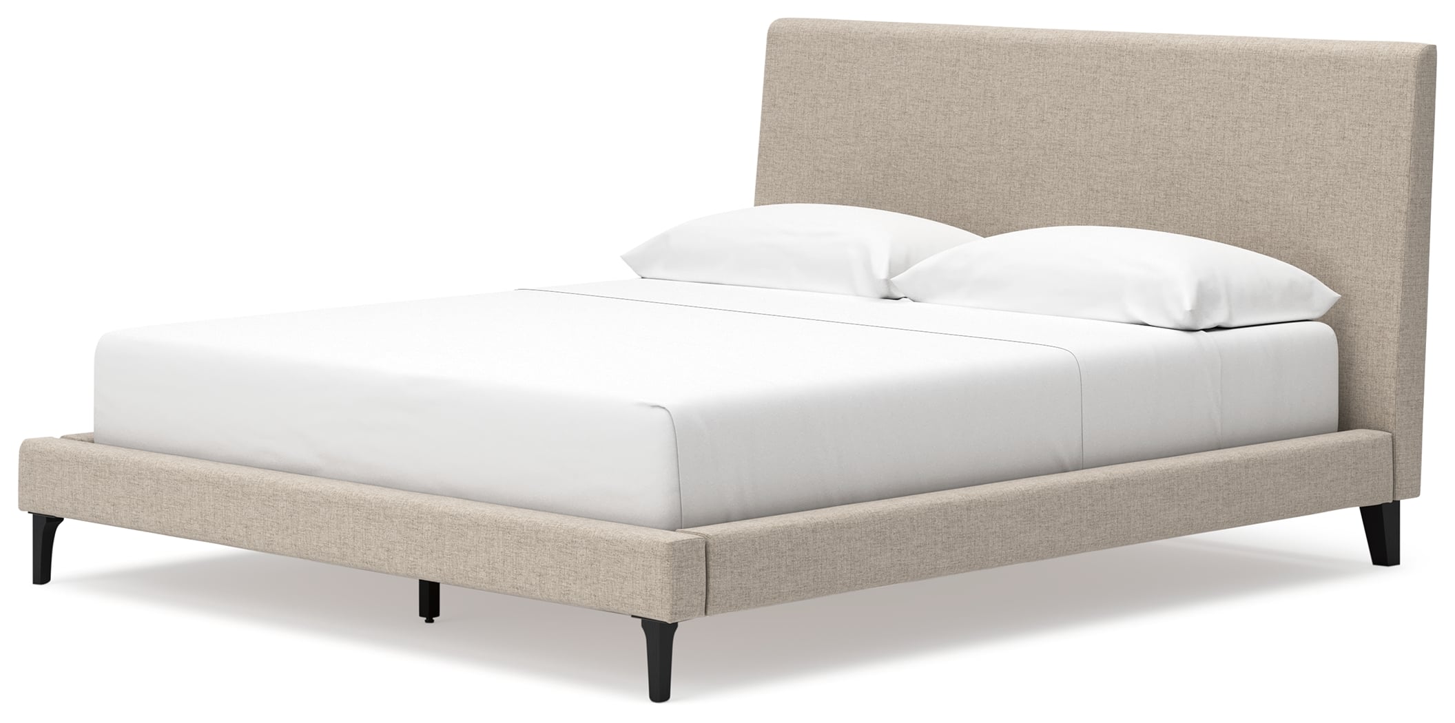 Signature Design by Ashley Cielden Cal King Upholstered Bed With Roll Slats