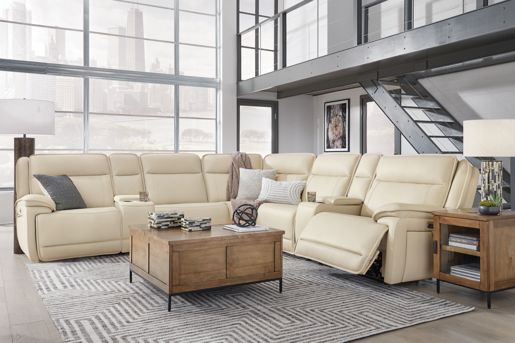 Signature Design by Ashley Double Deal Reclining Sectional