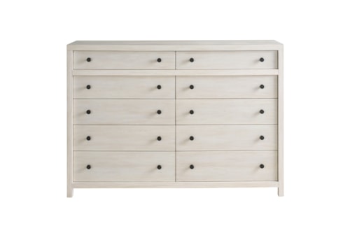 River Rock 10-Drawer Dresser