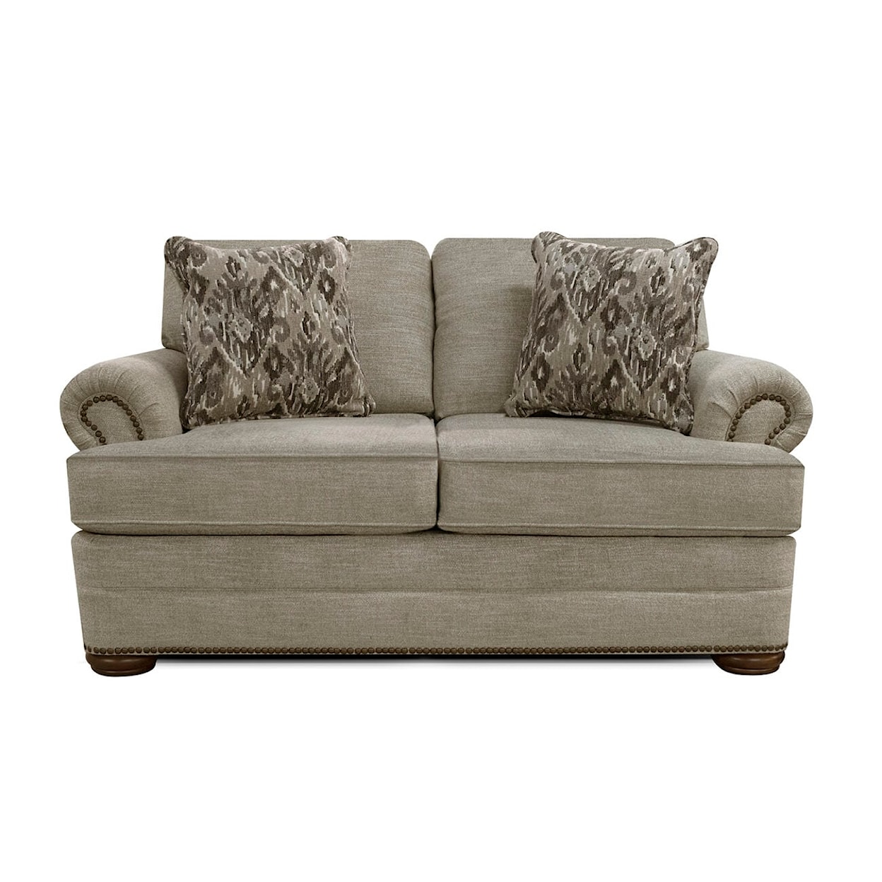 England 6M00/N Series Loveseat with Nailhead Trim