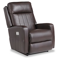 Contemporary Power Rocking Recliner with Headrest & USB Port
