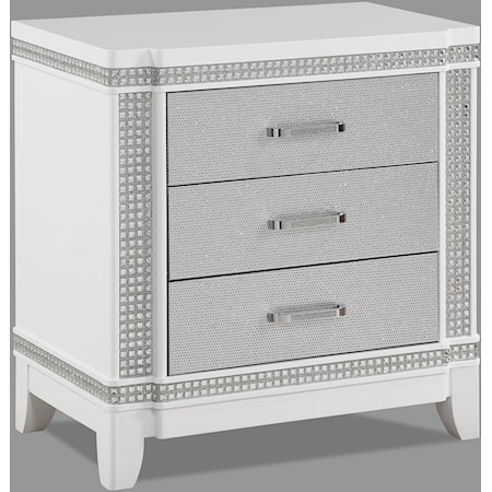 3-Drawer Nightstand