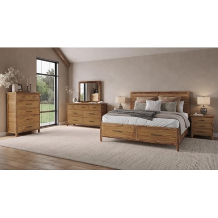 5-Piece King Storage Bedroom Set