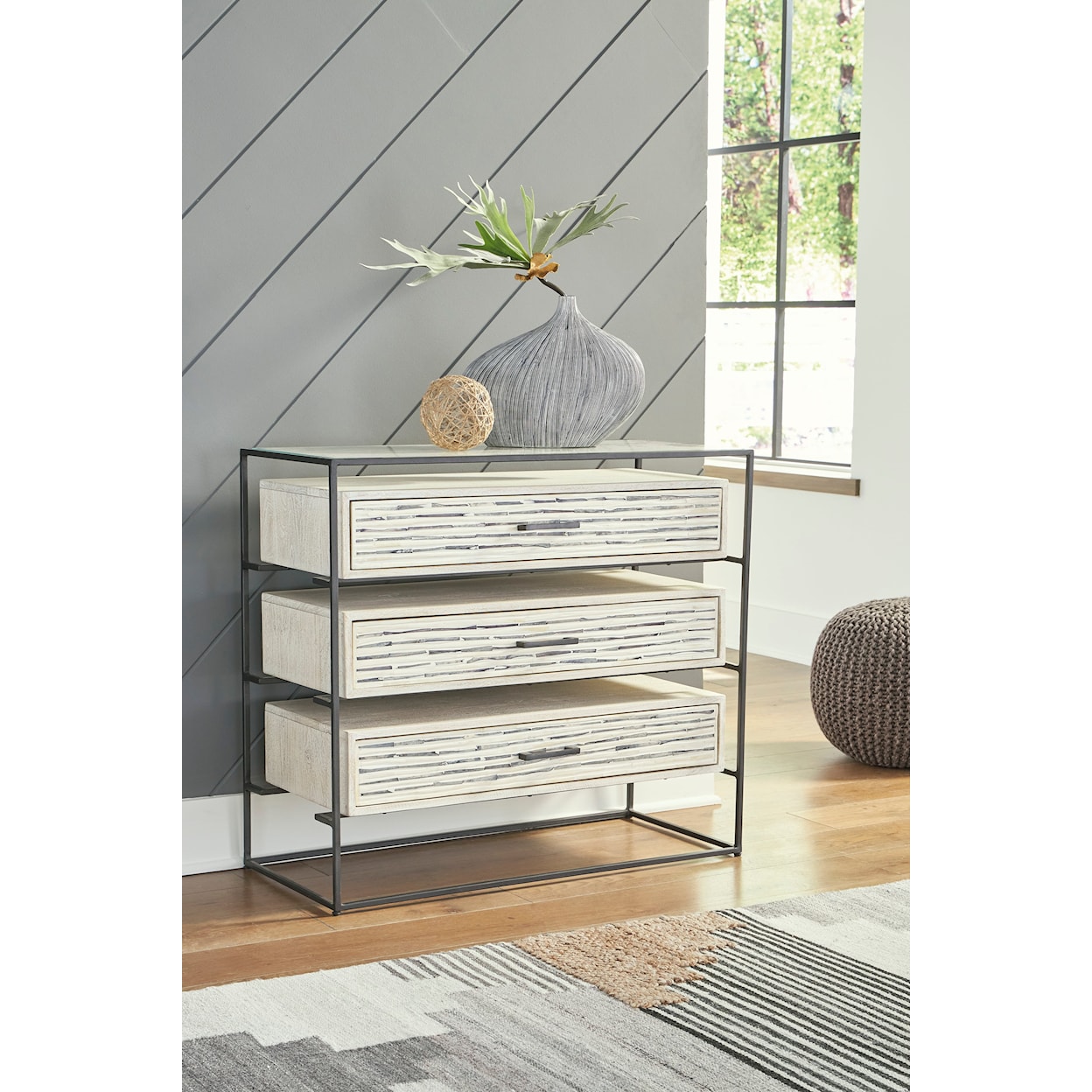 Ashley Signature Design Crewridge Accent Cabinet