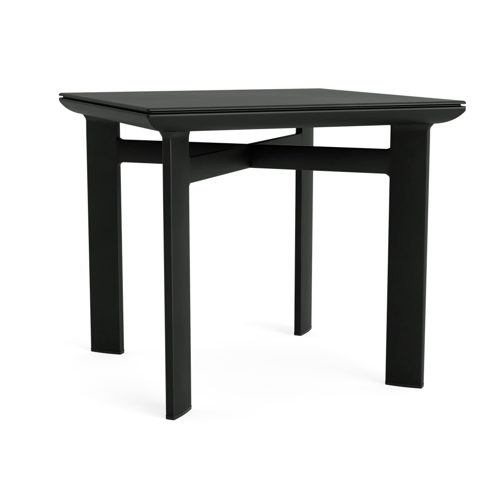 20" Square Aluminum Side Table