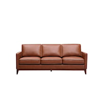 Transitional Sofa with Splayed Legs