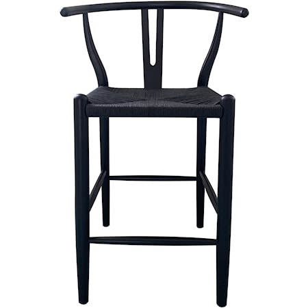 Ventana Counter Stool Black