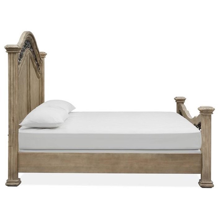 Magnussen Home Marisol California King Poster Bed