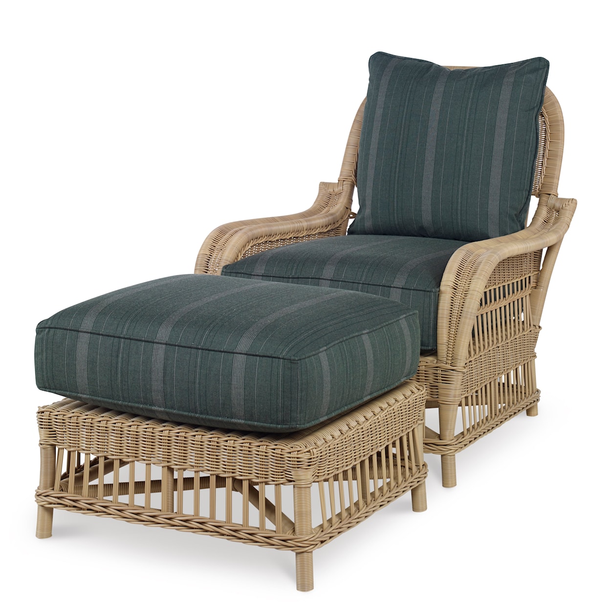 Century Thomas O'Brien Outdoor Outdoor Wicker Lounge Chair