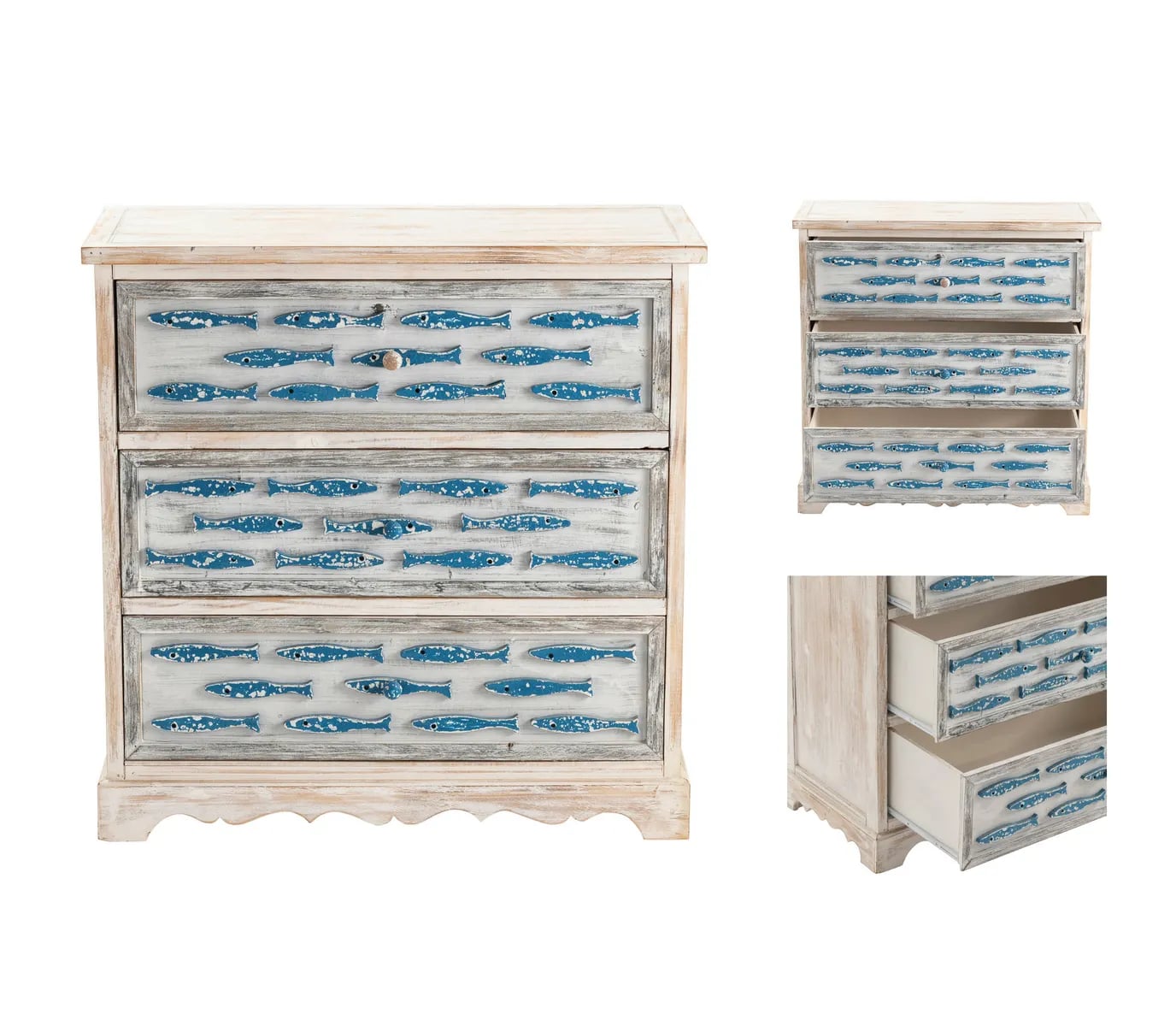 3-Drawer Chest
