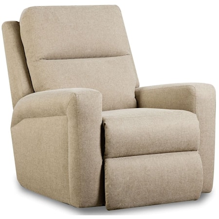 Contemporary Swivel Rocker Recliner