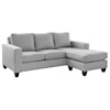 Elements International 409 Chaise Sofa