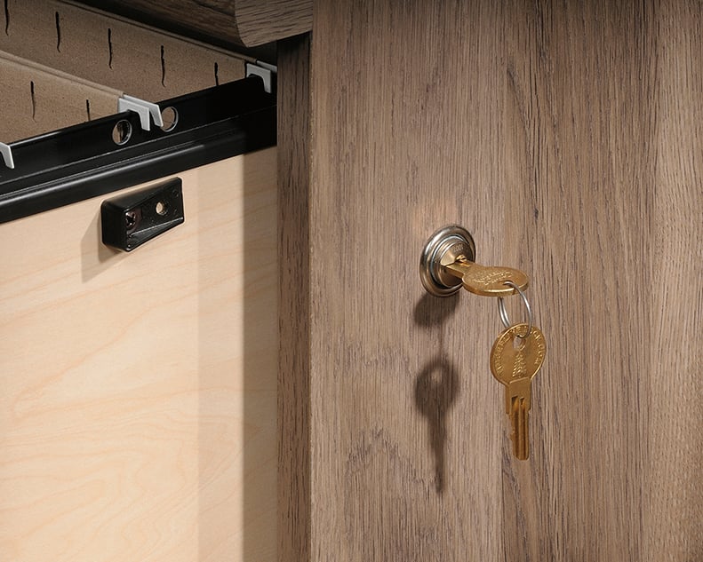 Sauder Harbor View One-Drawer Lateral File Cabinet