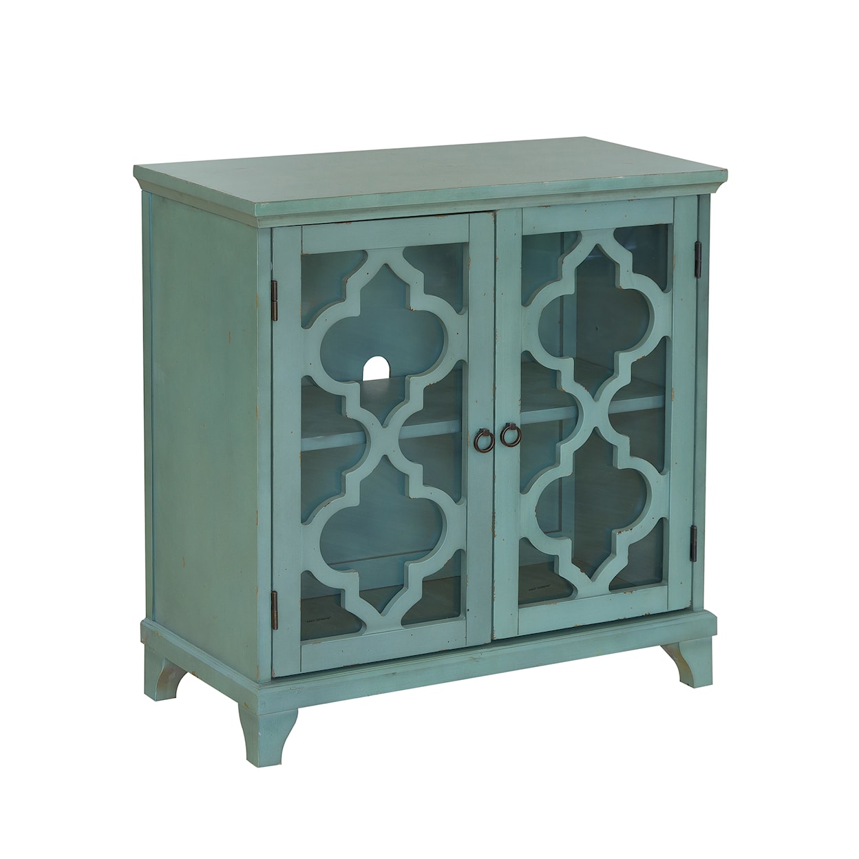 Accentrics Home Accents Blue kd two door chest