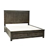 Liberty Furniture Thornwood Hills Two Sided Storage King Panel Bed