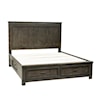 Liberty Furniture Thornwood Hills 4-Piece King Storage Bed Set