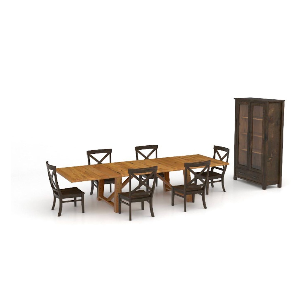 Canadel Champlain 7-Piece Dining Set