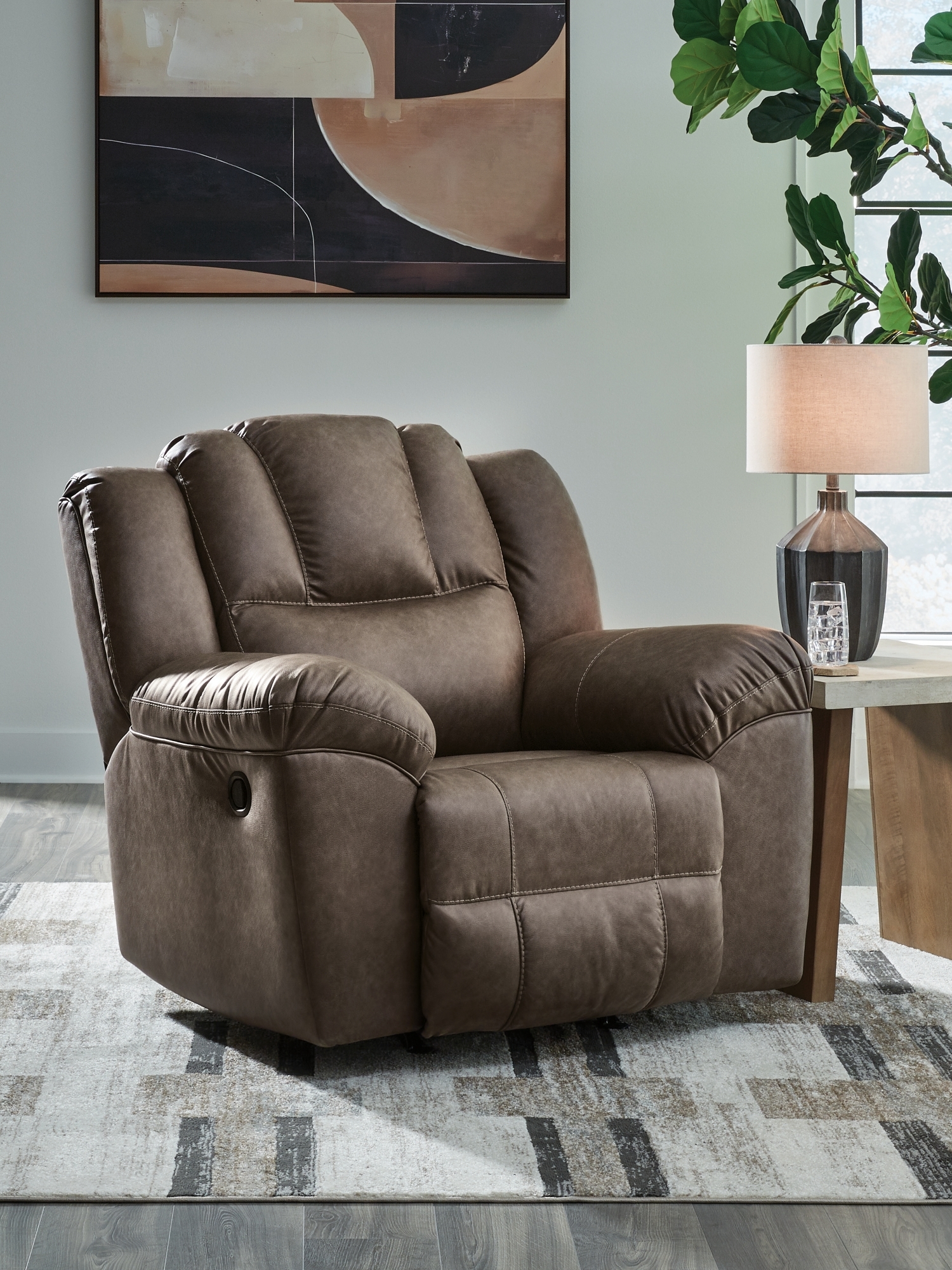 Signature Design by Ashley Lowilla Rocker Recliner