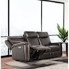 New Classic Quade Powered Dual Reclining Leather Sofa