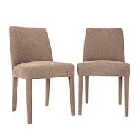 Wilson Upholstered Dining Side Chair - Sable