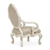 Michael Amini Lavelle Classic Pearl Upholstered Arm Chair
