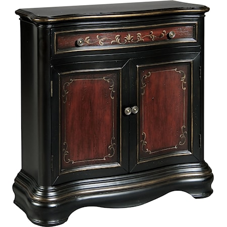 Two Toned Hand Pained Hall Chest