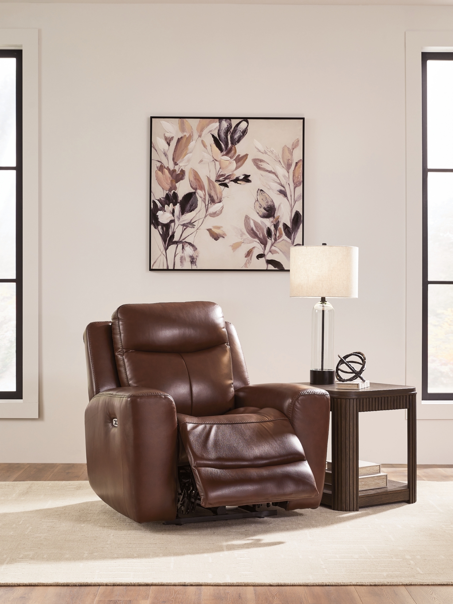 Signature Design by Ashley Next Move Pwr Recliner/Adj Headrest