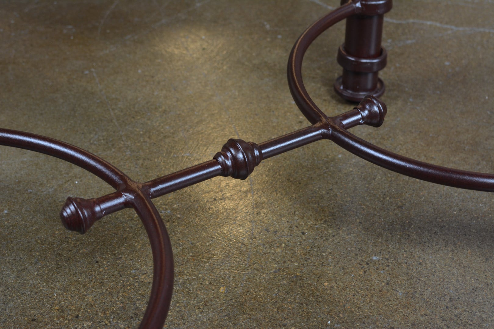 Horizon Home Horizon Home Side Table with Travertine Top