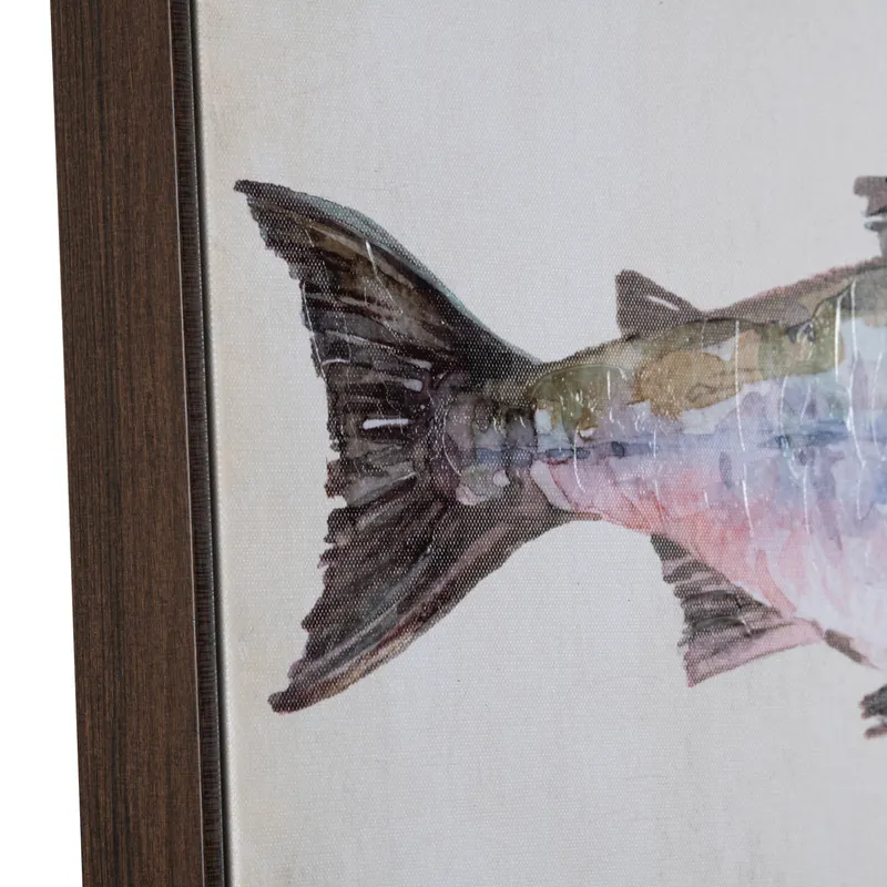 Swimming School - Canvas Painting - Set of 4