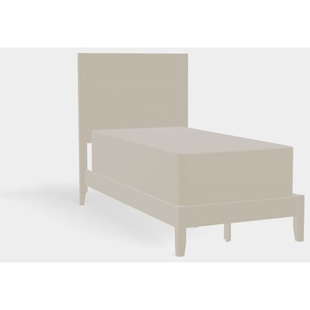 Toulon Twin XL Upholstered Bed with Low Rails