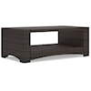 Signature Design by Ashley Windglow Outdoor Rectangular Coffee Table