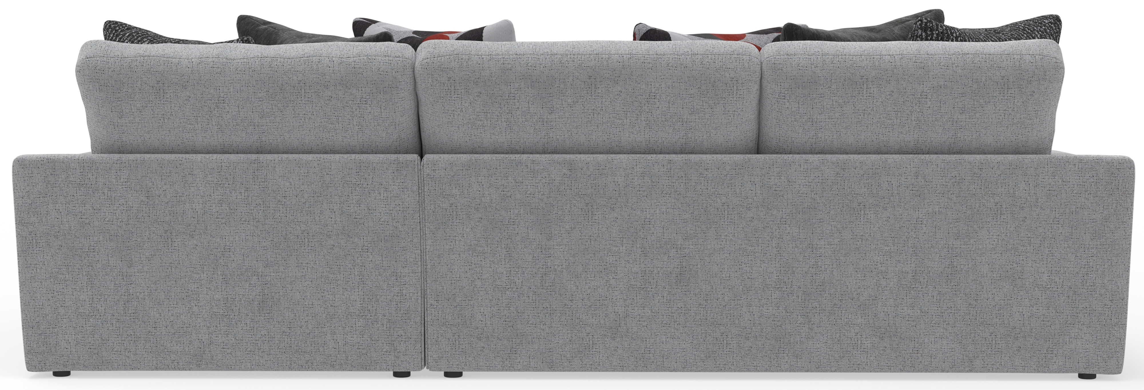 Jackson Furniture Arlo 3-Piece Sectional Sofa with Cocktail Ottoman