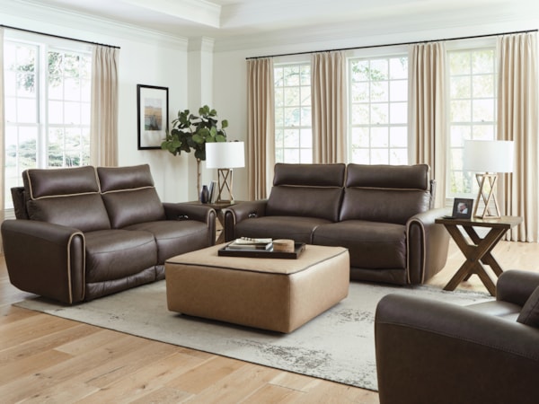 Power Reclining Living Room Group