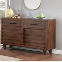 Industrial Two-Drawer Sideboard