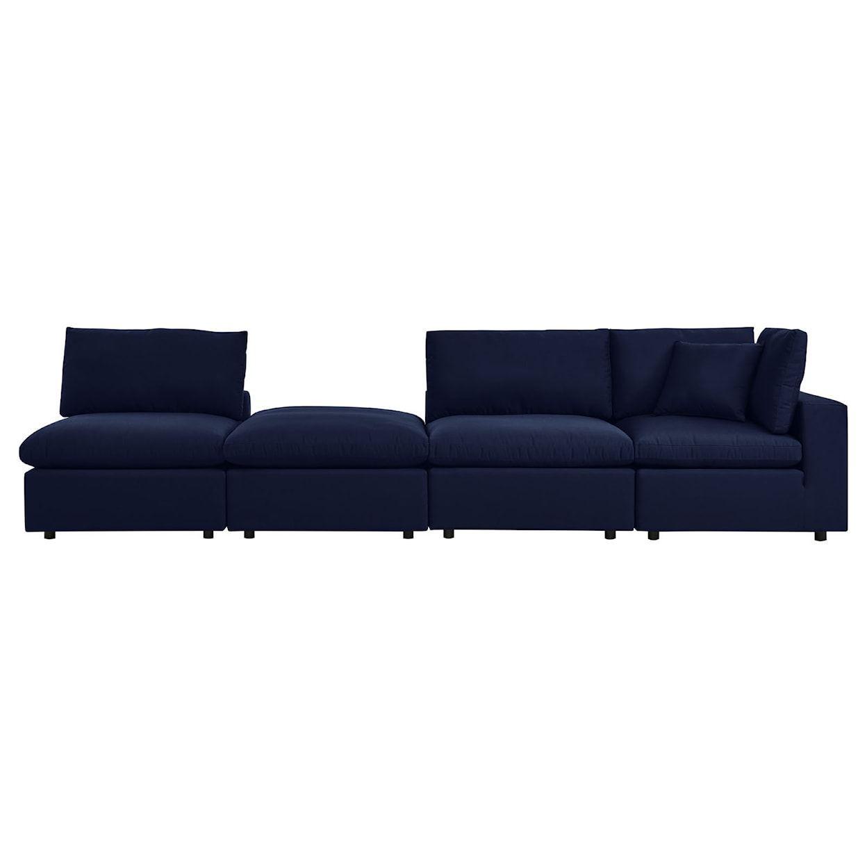 Modway Commix Outdoor 4-Piece Sectional Sofa