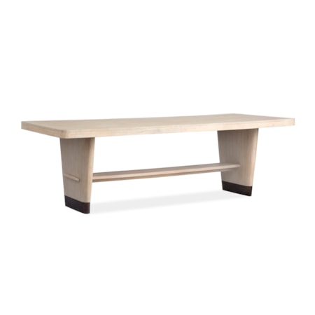 Rectangular Trestle Dining Table