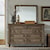 Liberty Furniture Americana Farmhouse Transitional Dresser and Mirror Set