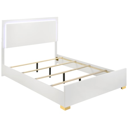 CELINE WHITE QUEEN BED |