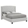 Crown Mark Eva King Upholstered Bed