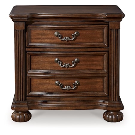 3-Drawer Nightstand