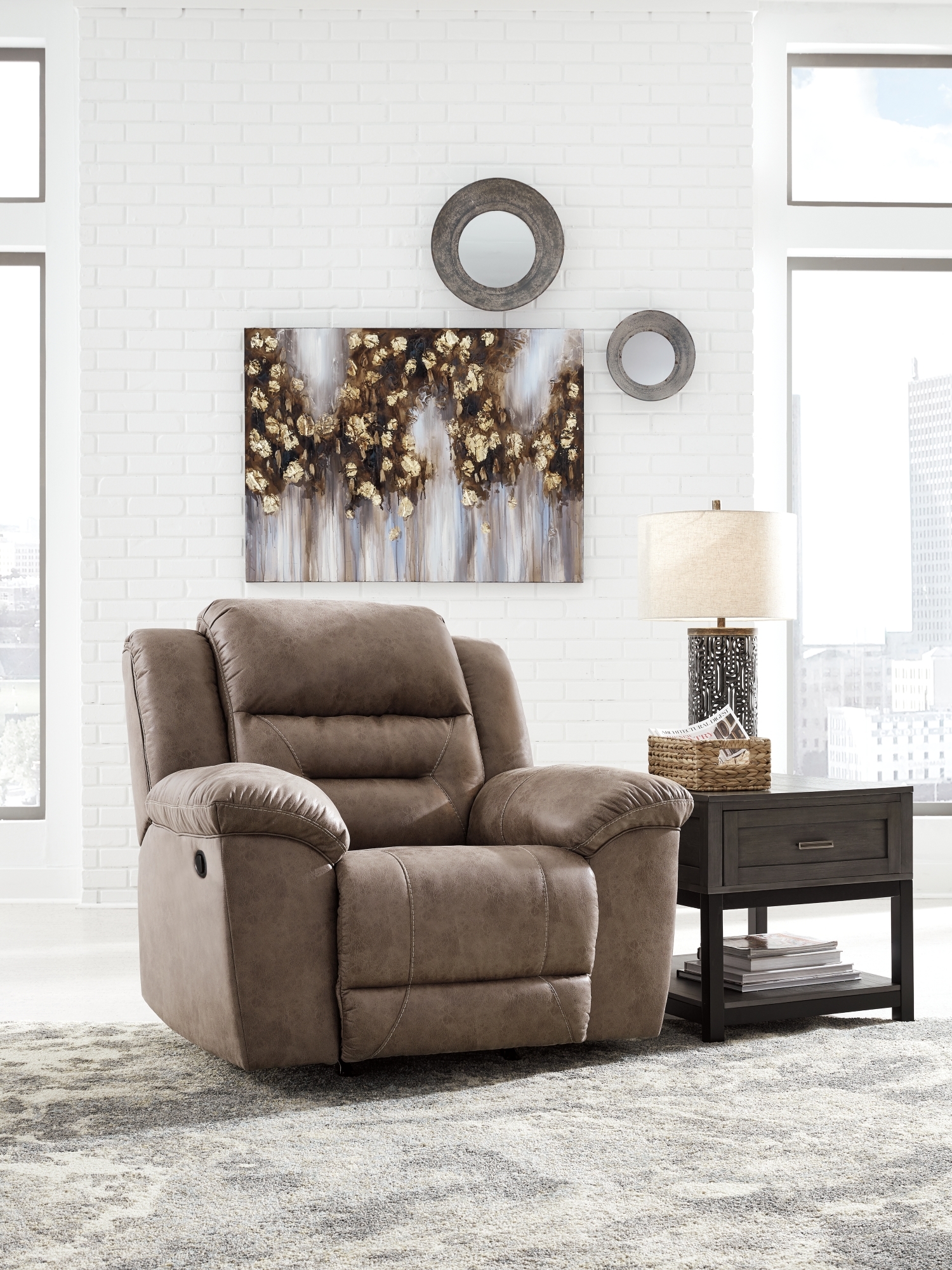 Reclining Sofa And 2 Recliners