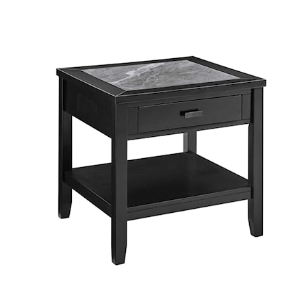 End Table with Storage